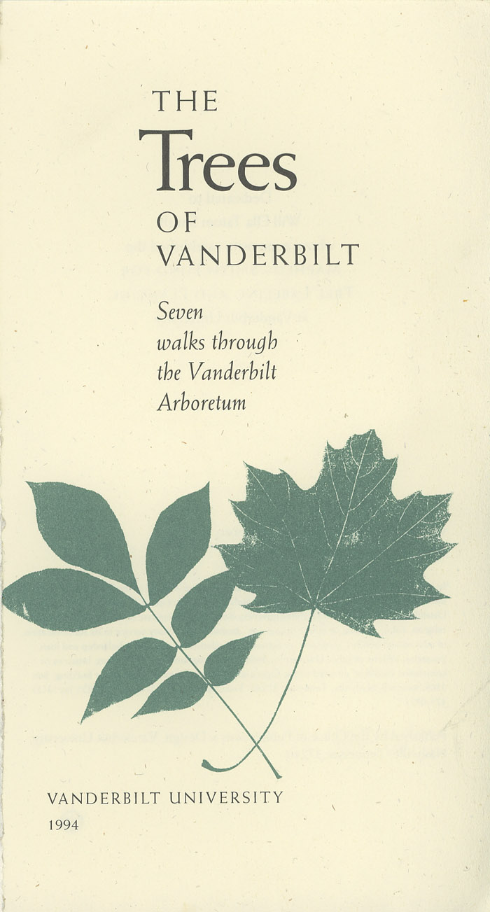 Image of a page from of the Trees of Vanderbilt